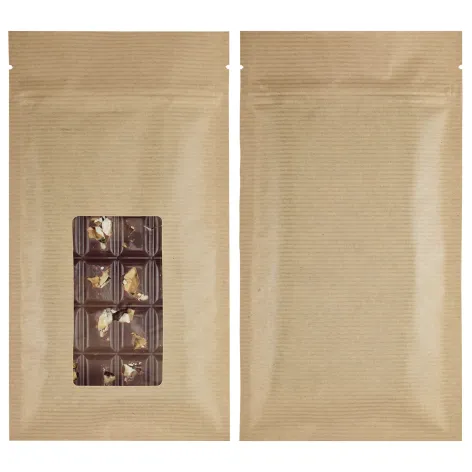 Box of 100.webp Resealable Bag with Window; Plain